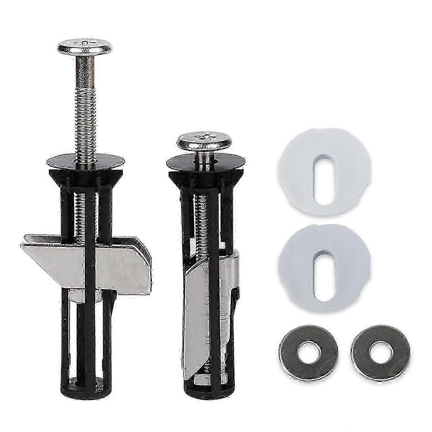 Yleiskäyttöiset wc-istuimen pultit ja ruuvit, wc-istuimen kiinnitys Pikalukitussaranakiinnitys, WC-istuimen vaihtosarja helppo asentaa SZRH A-DS