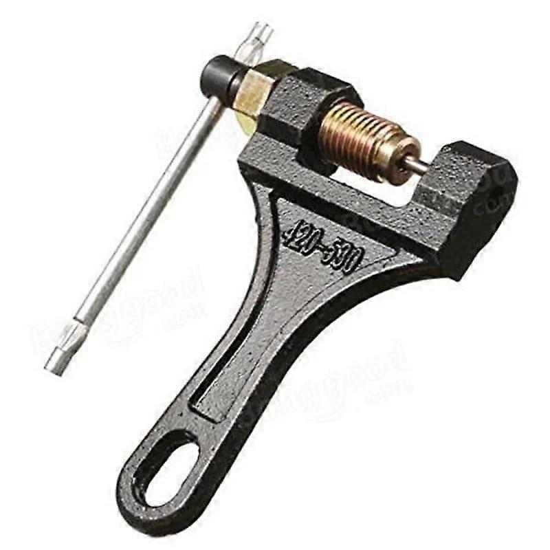 Motorcycle Chain Breaker Tool For 420-530 Chain, Chain Link Removal Separator, Riveting Tool, Style A (1-5 Piece Set)