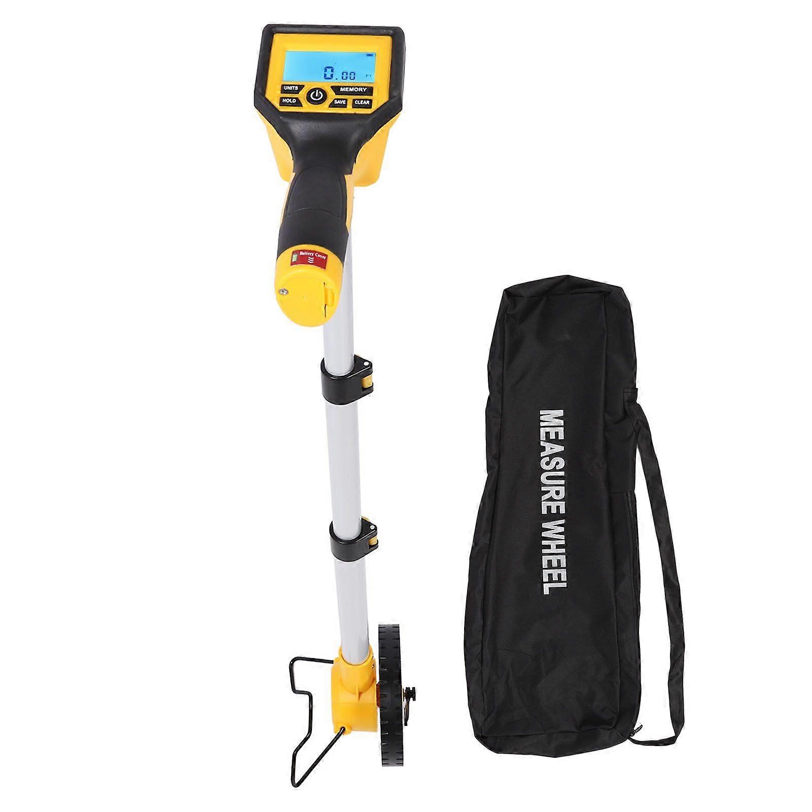 Digital Display Measuring Wheel High Accuracy Distance Measure with Backlit Multifunction Metric Imperial
