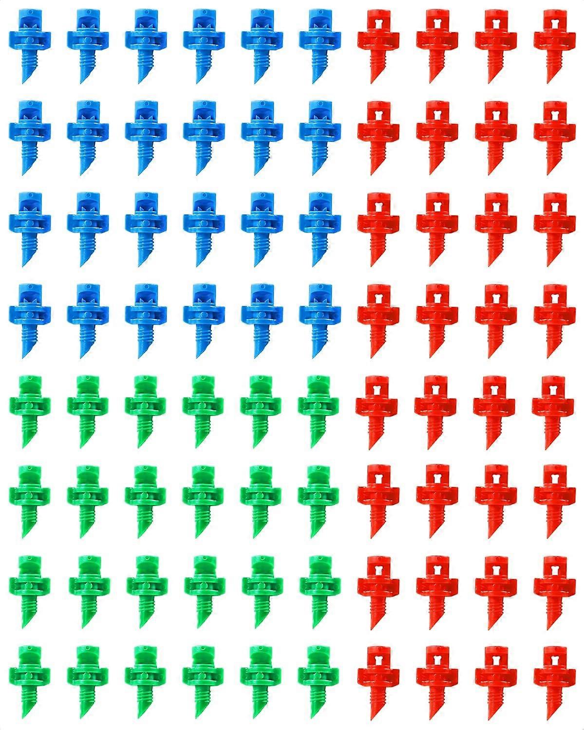 150Pcs 90/180/360 Degree Refraction Plastic Micro Sprayers for Garden