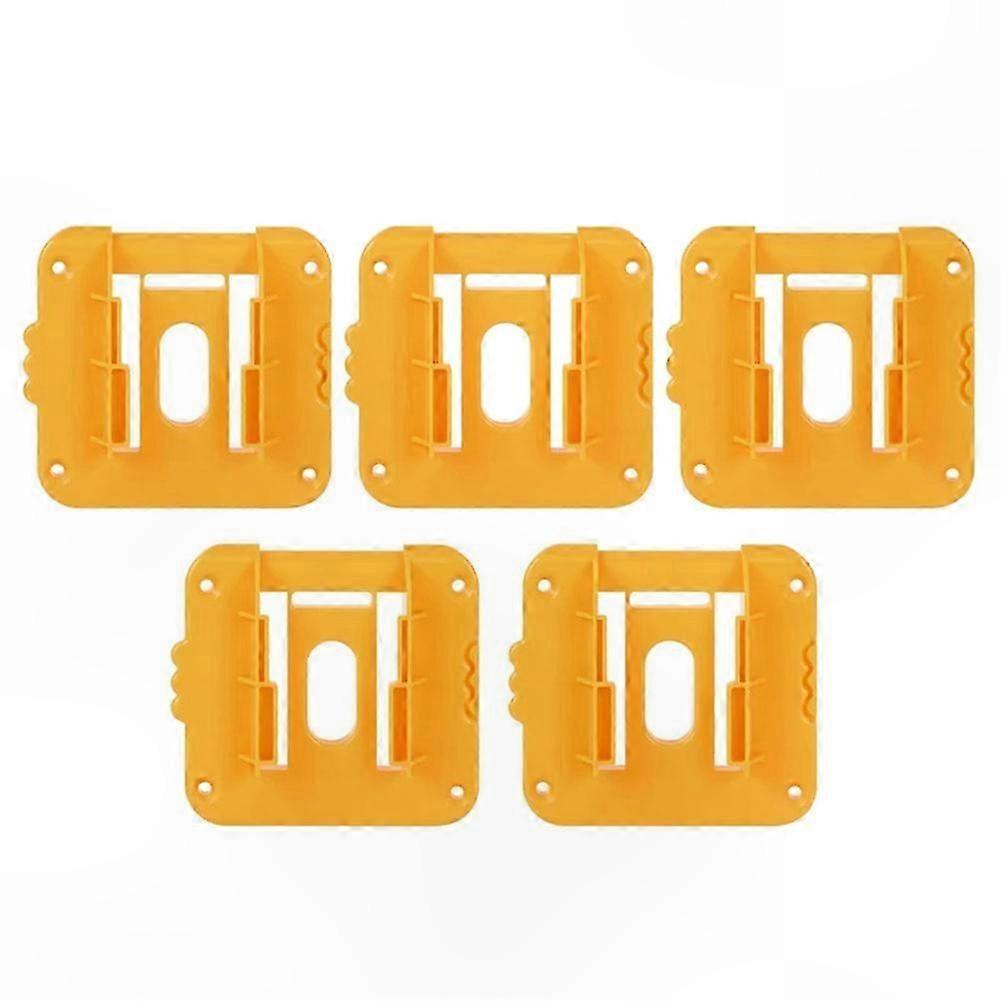 5Pcs for Dewalt 18V Battery Storage Rack Holder Case Battery Holder