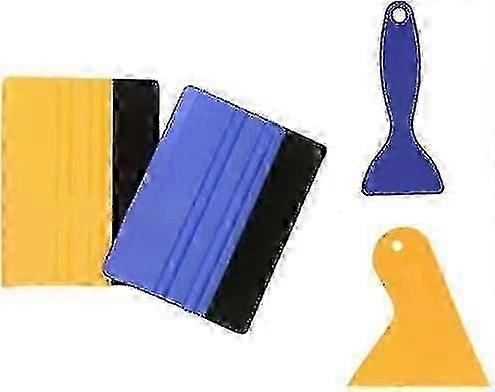 4 Pcs Felt Edge Car Scraper Wrapping Tool, For Car Vinyl Packaging ...