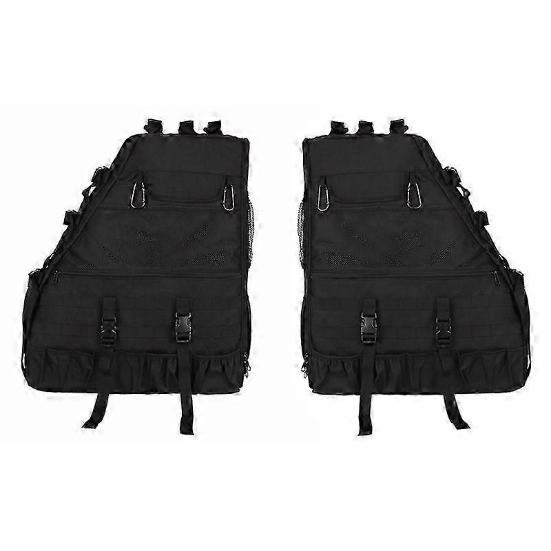 For Jk 4-door 2007-2019 Jl Jku Roll Bar Storage Bag Tool Bags Multi-pockets Organizers Bag Saddlebags