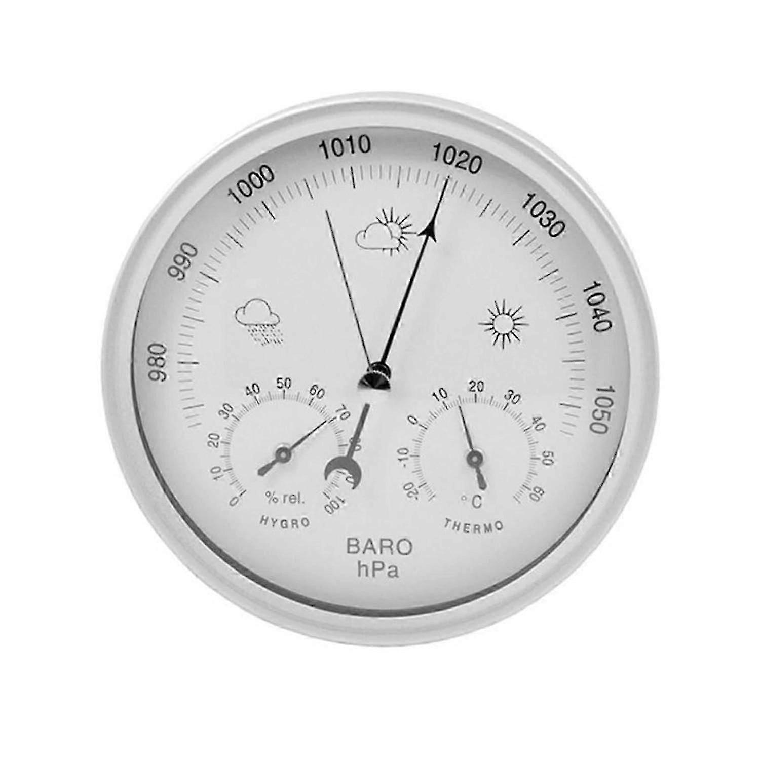 Barometer, Barometers for The Home, Barometer Hygrometer, Thermometer 5.2' Diameter Dial Type