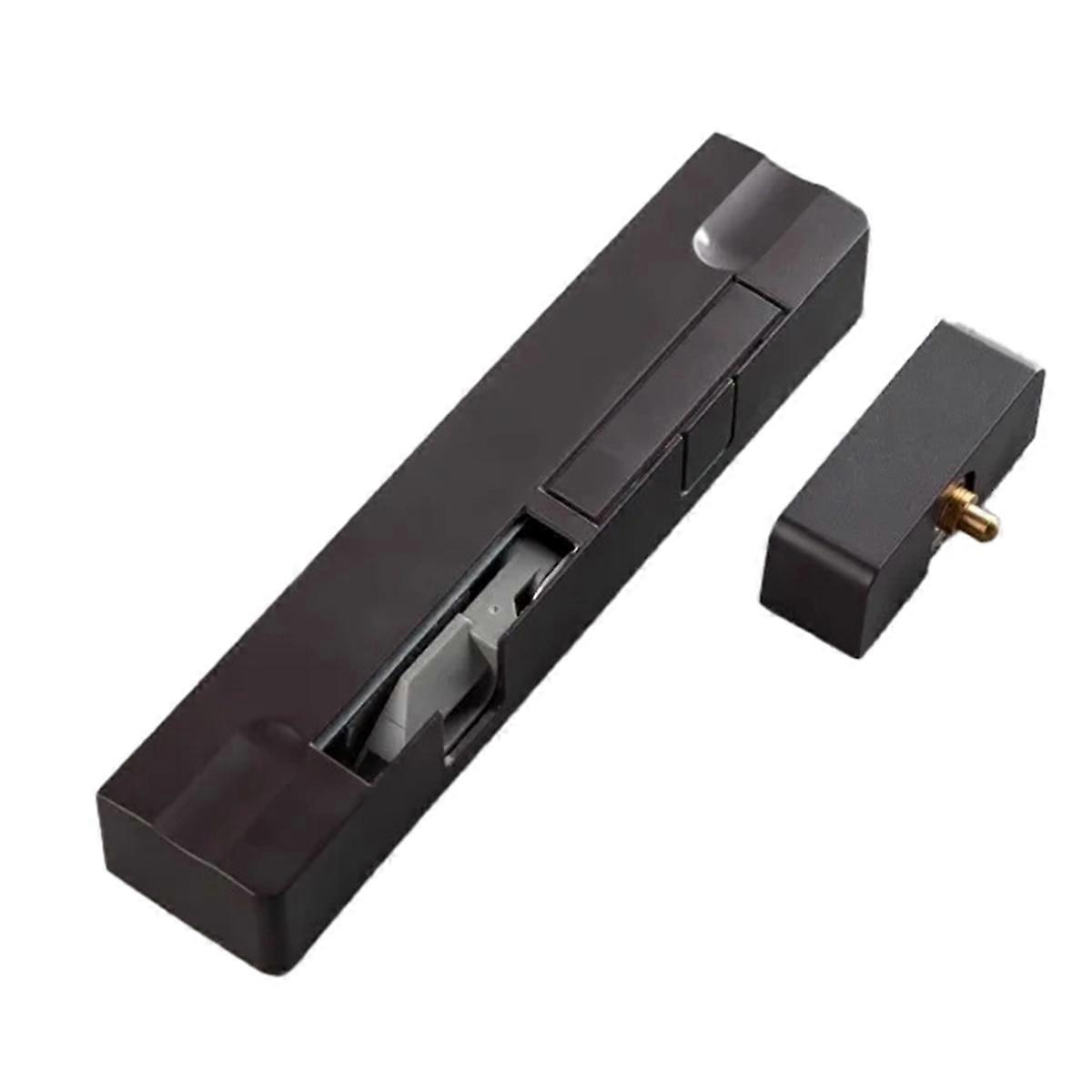 Door Closer Stopper Automatic Closer Lock Retractable Black Right