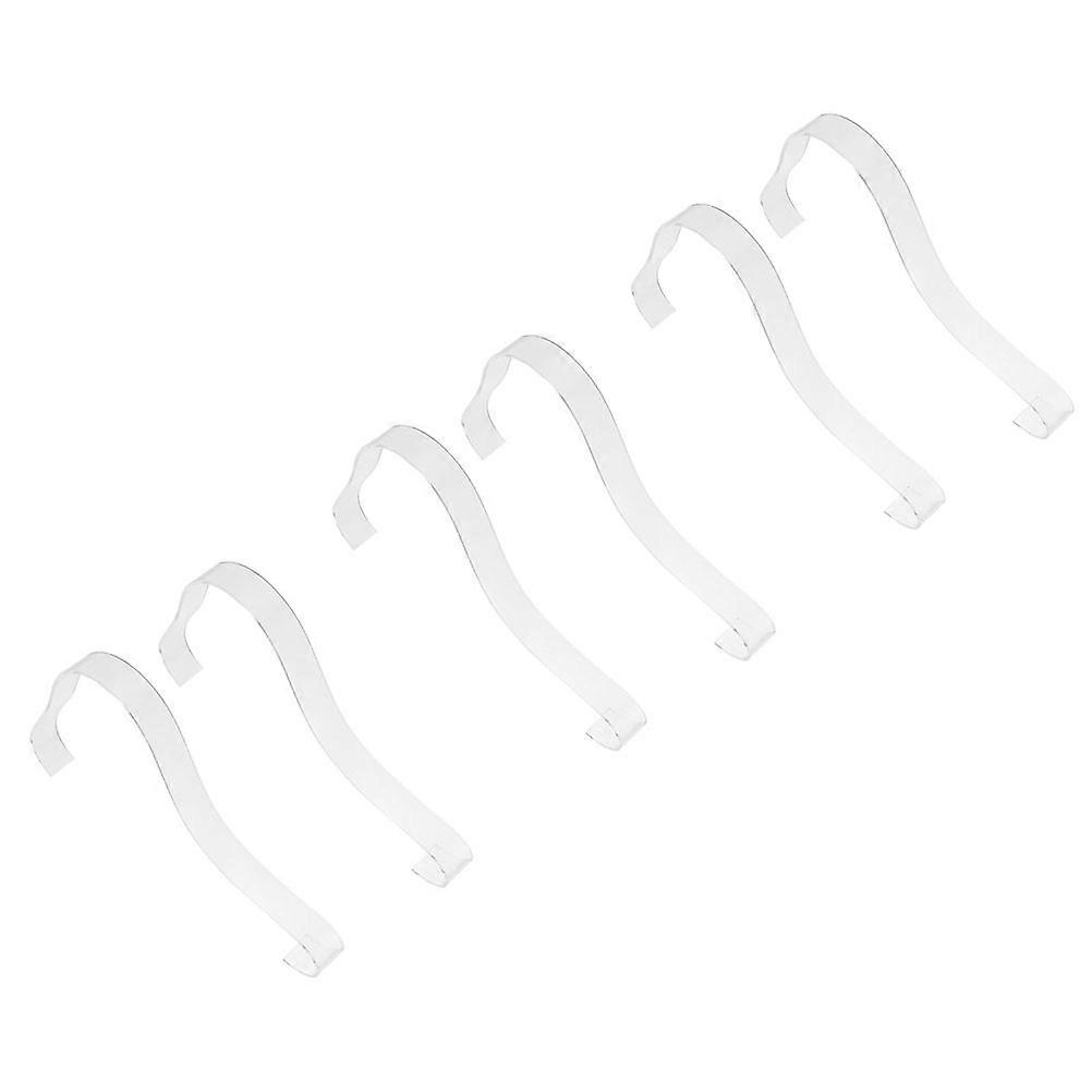 Shoe Inner Support Acrylic Display Rack for Sandals Holder 6Pcs