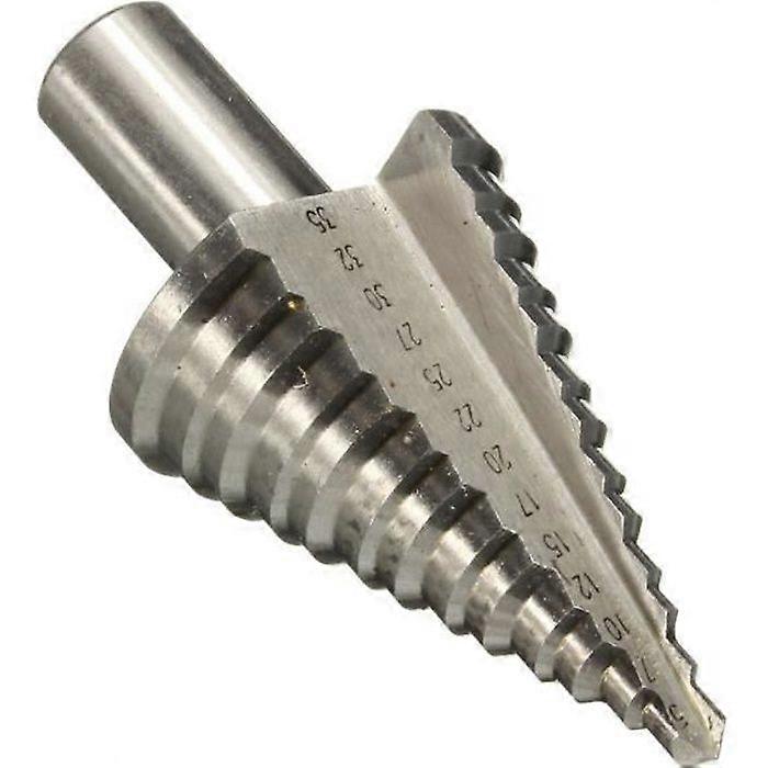 HSS Conical Step Drill Bit - TEMPSA - 5-35mm - Grey - High Speed Steel