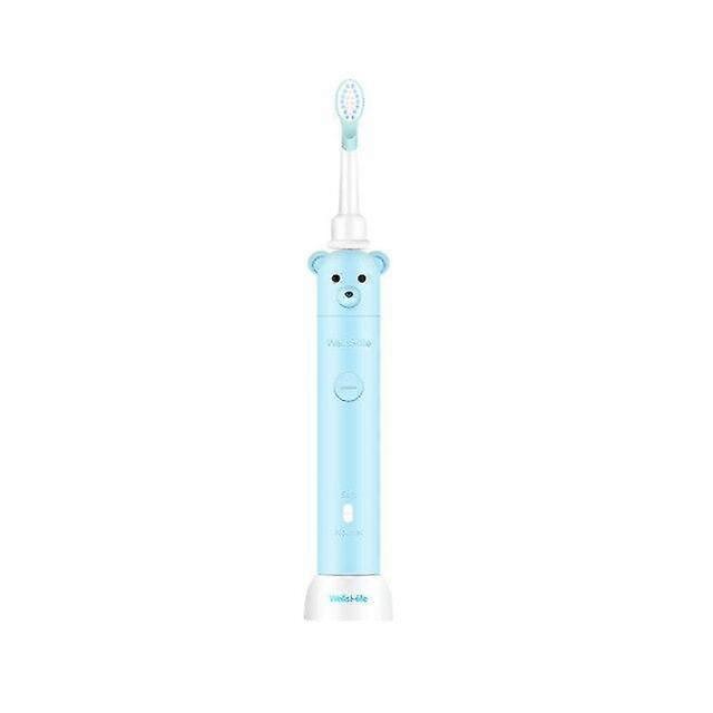 Kids Electric Toothbrush 2 Mode Automatic(Blue)