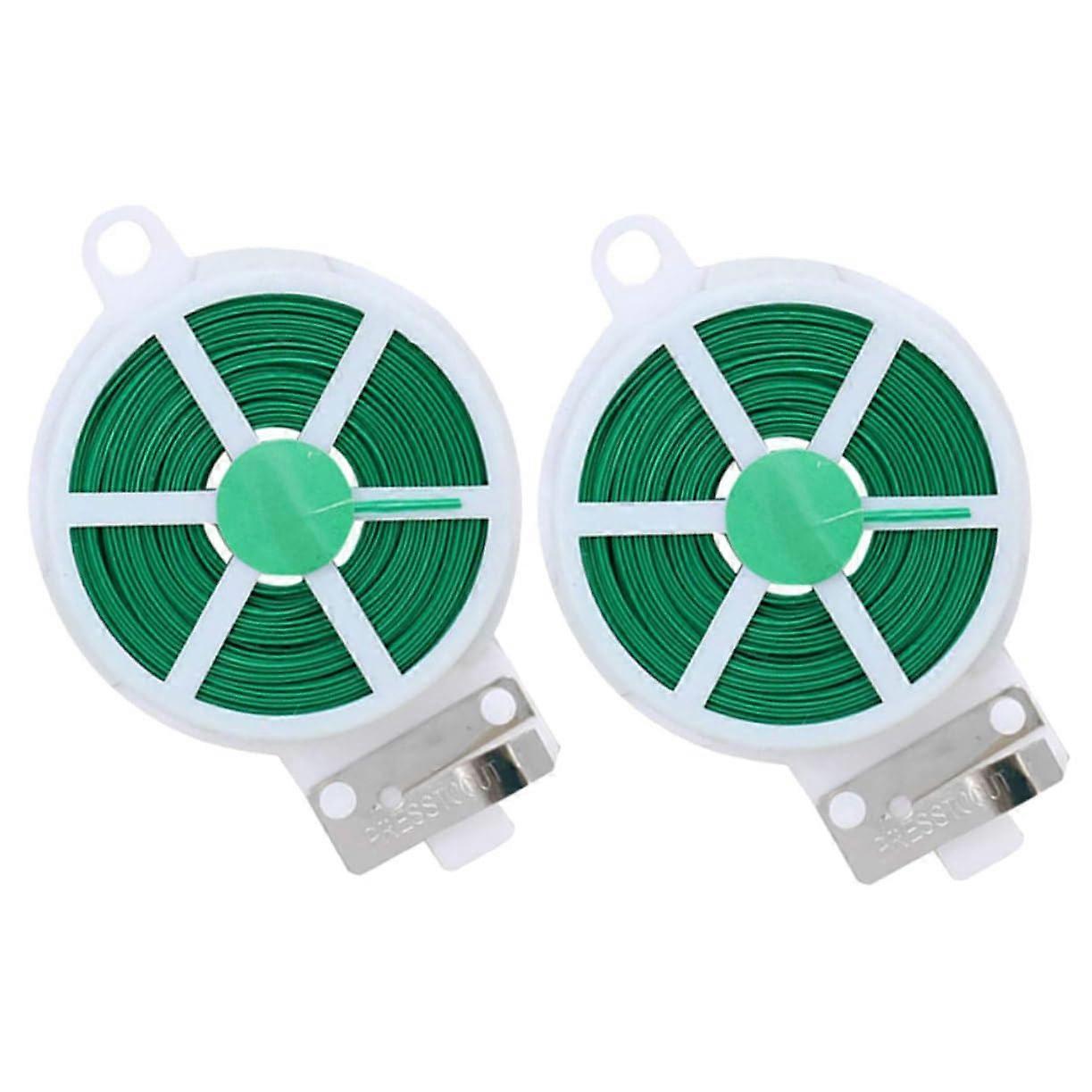 Garden Wire Thread Plant Ties 2 Rolls Soft Flexible Cable Ties For Branches DIY Gardening Straps