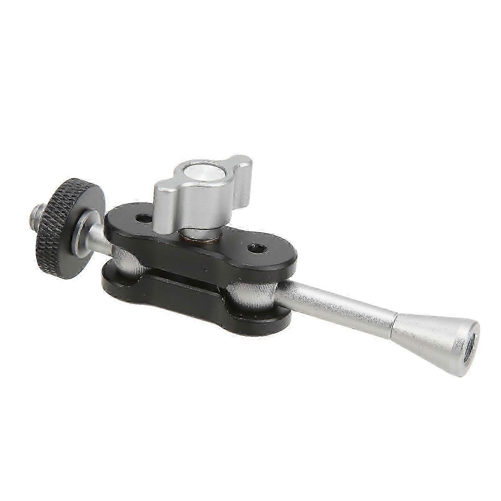Camera Extension Mount Bar Universal Aluminium Alloy Camera Extend Bracket For Fill Light Live Microphone TM‑4 93mm