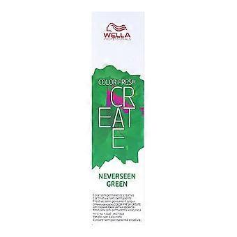 Semi-Permanent Tint Color Fresh Create Neverseen Wella Grün (60 ml)