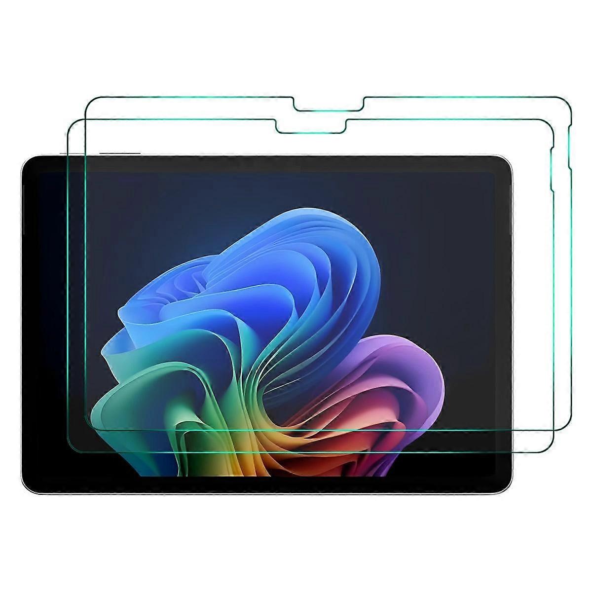 2pcs Tempered Glass Film For Microsoft Surface Pro 12 2025