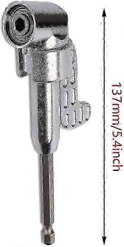 Right Angle Drill Bit and Flexible Angle Extension Kit,Right Angled Screwdriver 105 Degree 1/4"Hex Shank 2025