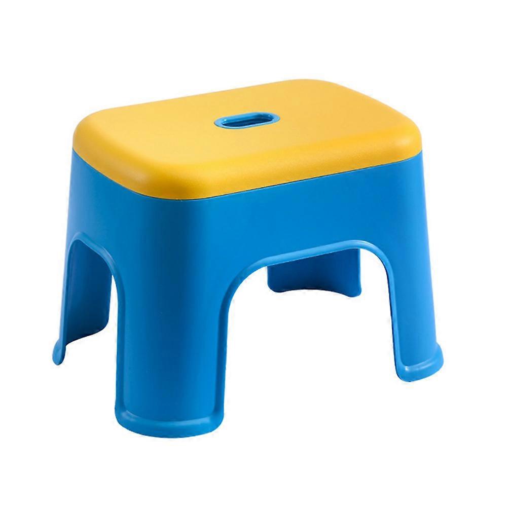 Step Stool Children Step Stool for Home Use Plastic PP Sky-Blue