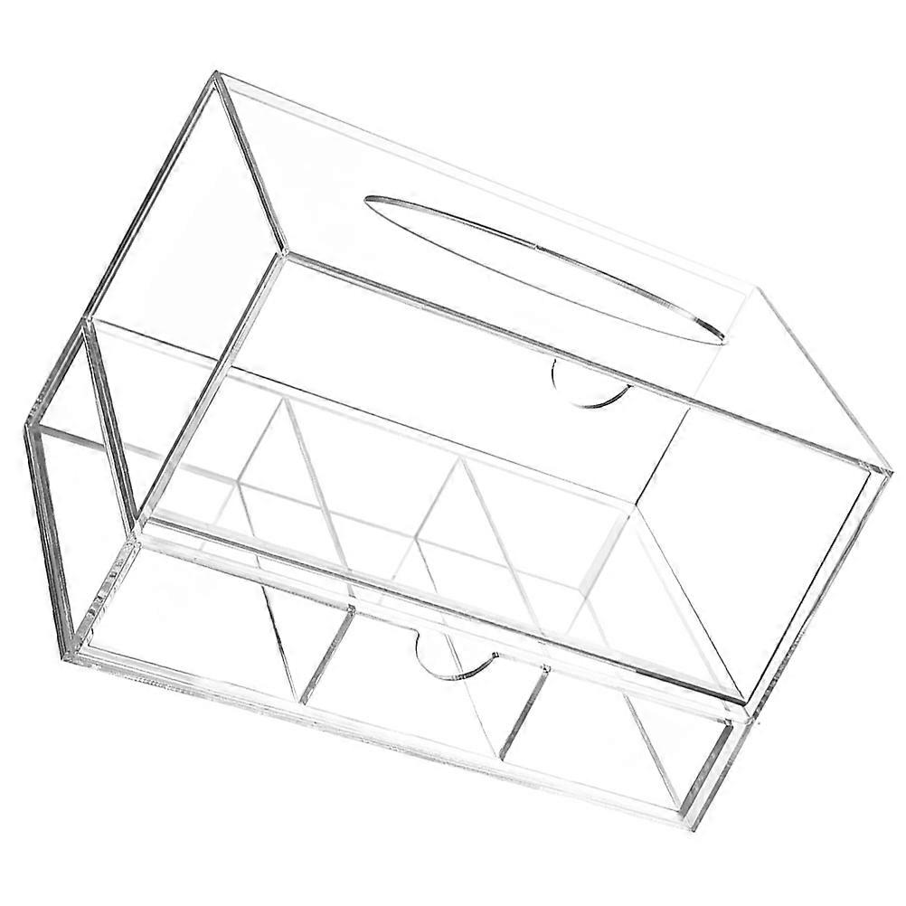 Clear Dryer Sheet Holder Acrylic Box for Storage Multi-Use Dryer Sheet Dispenser