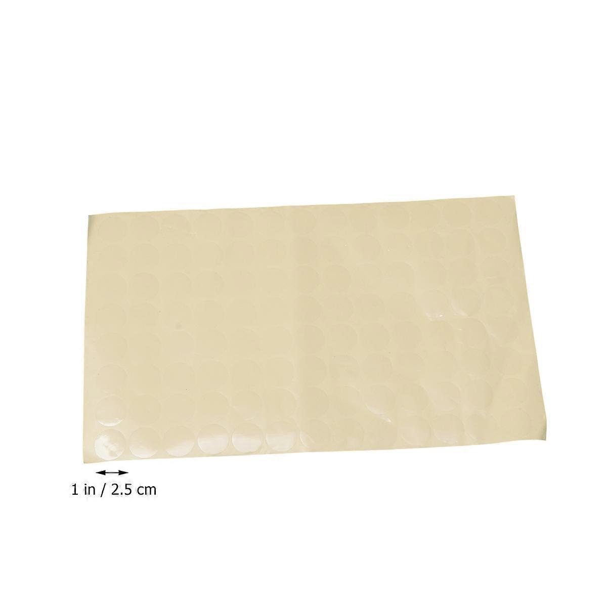 Etichette adesive trasparenti rotonde per la decorazione 1000Pcs autoadesive in PVC