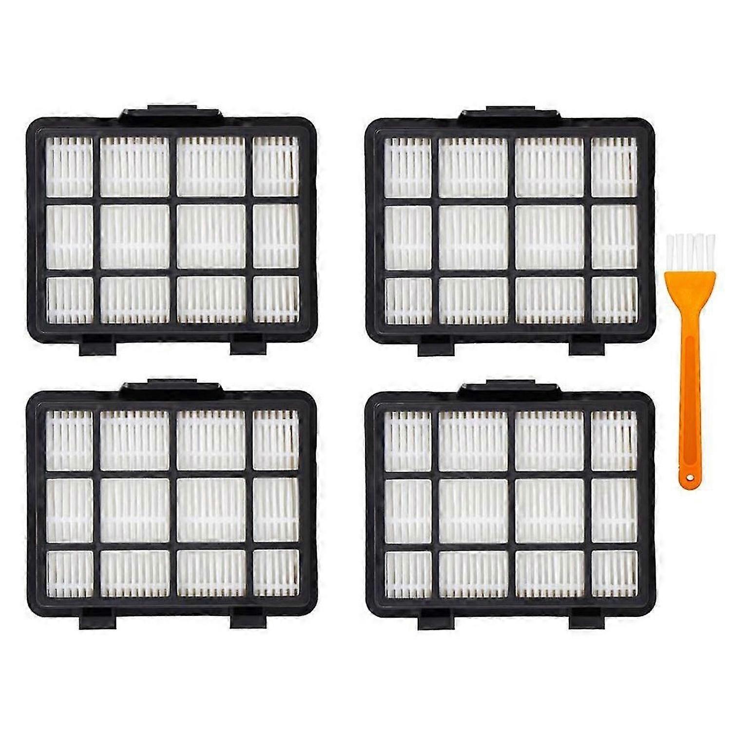 Replacement HEPA Filter Compatible with for NEN180 Bagless Canister Vacuum Cleaner(4Pack)