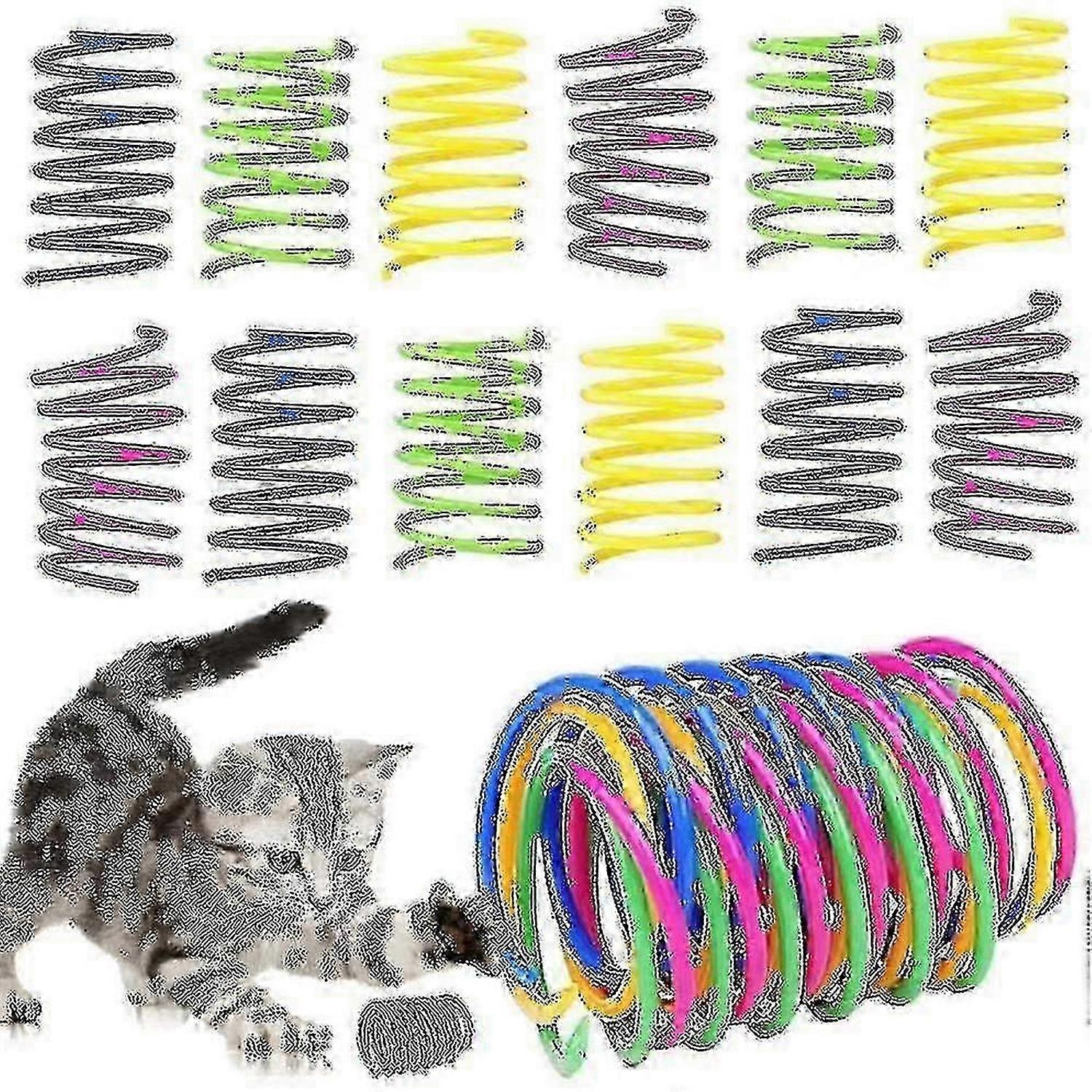 32pcs Cat , Spiral For Cat Interact