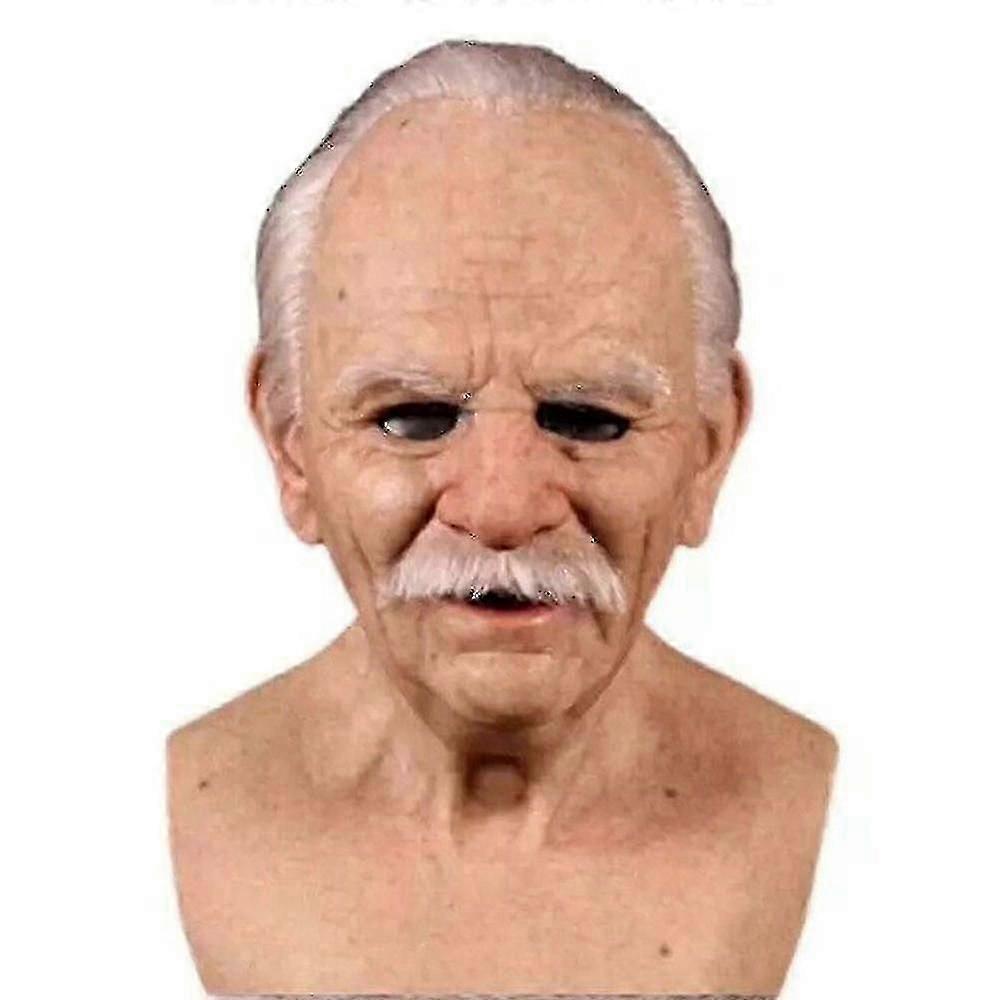 ליל כל הקדושים קוספליי קירח זקן מסכת פנים מסיבת אביזר למבוגרים - DSW