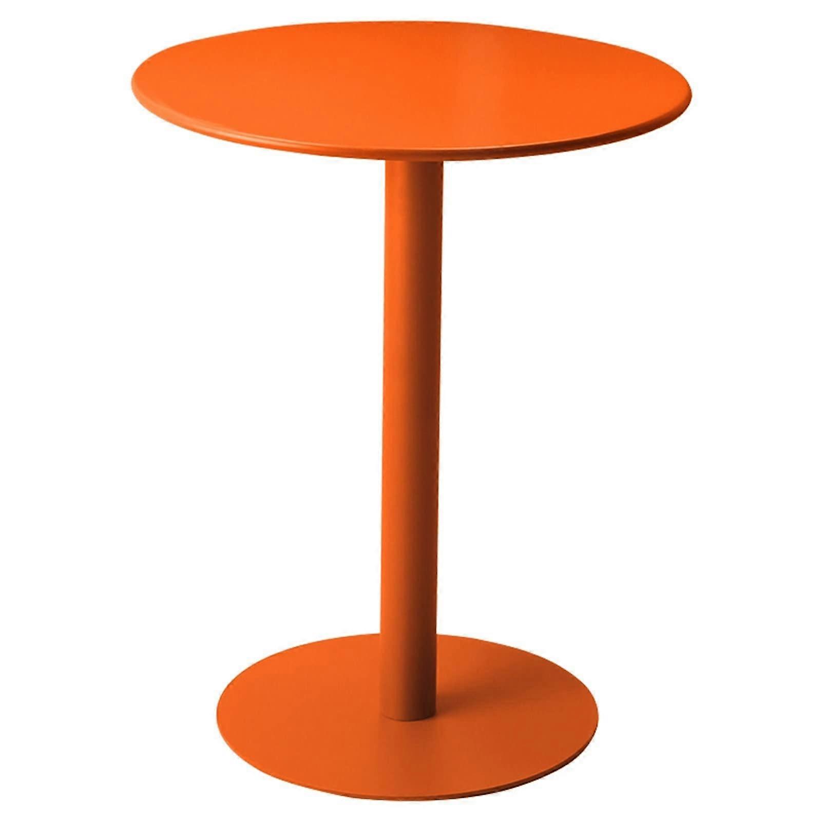 Round Pub Table Iron Modern Standing Cocktail Table For Living Room And Restaurant Circular Bistro Design Ref: 9535