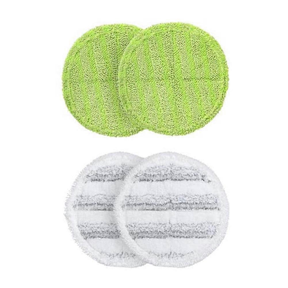 4 Pack Reusable Microfiber Pads For OGORI Electric Spin Mop