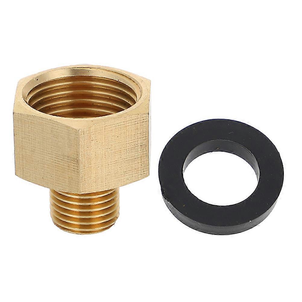Gas Adapter Brass Connector for Gas Stove 4Pcs Secure Fastening