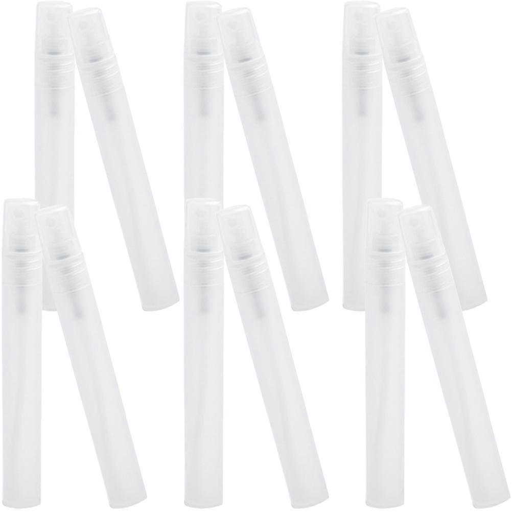 Compact Design 60Pcs Clear Mini Spray Bottles for Lotions and Water Travel-Friendly Cylindrical Shape