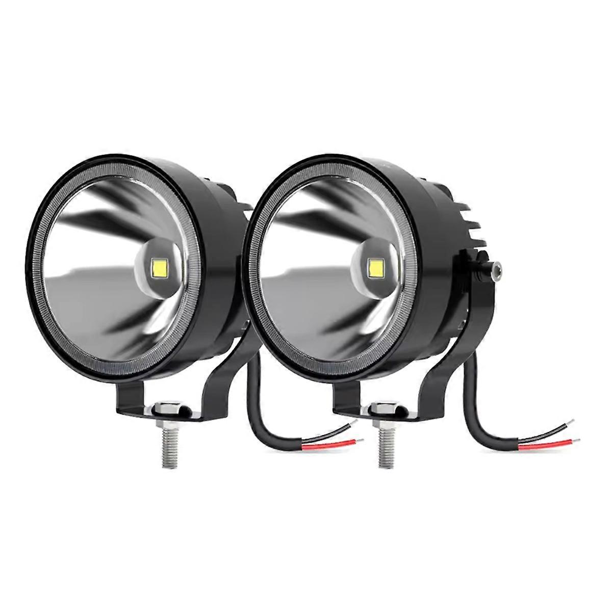 2pcs 4 Inch Led Work Light for Motorcycle ATV Boat White