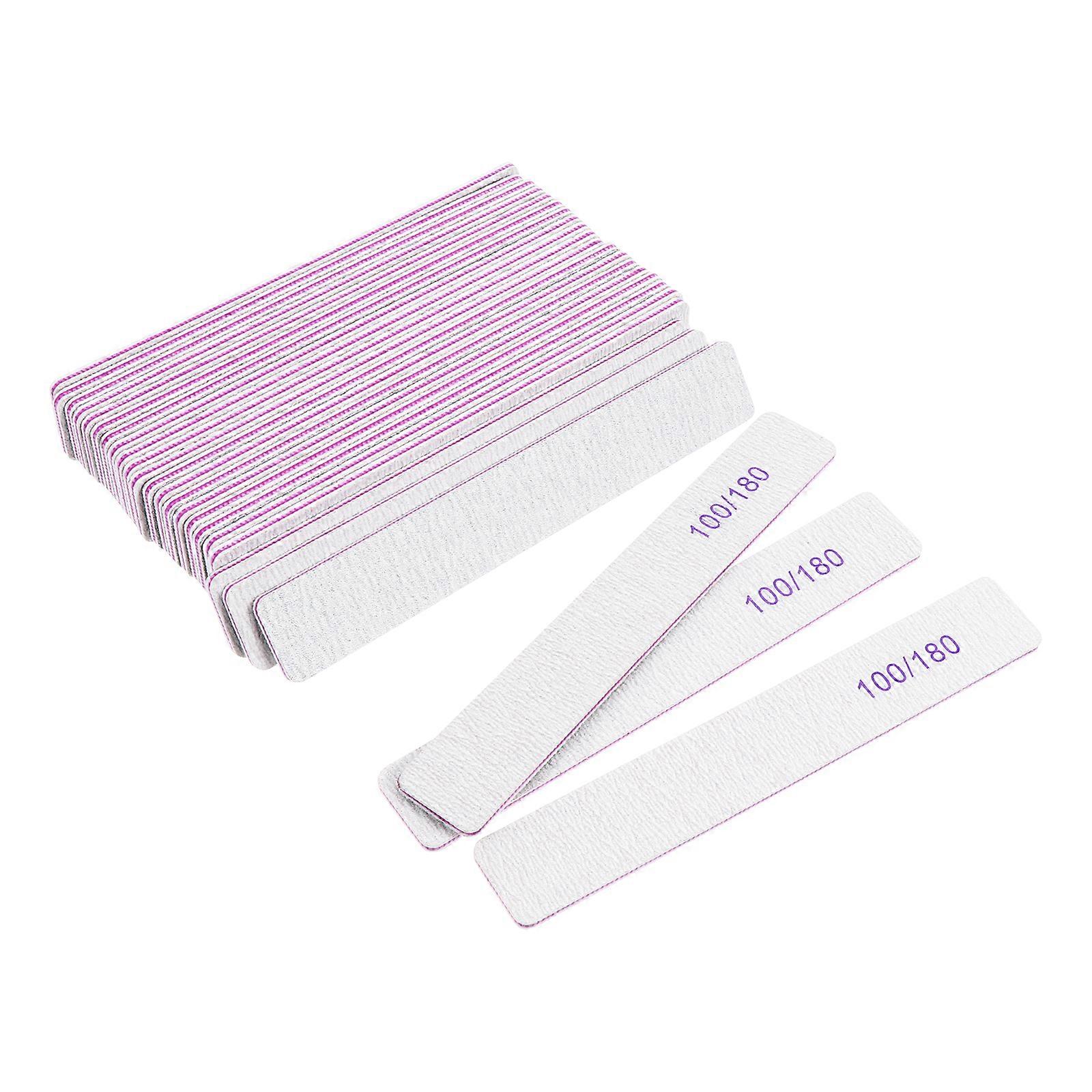 Manicure Grinding Strips Thickened Sanding Strips for Nail 125Pcs