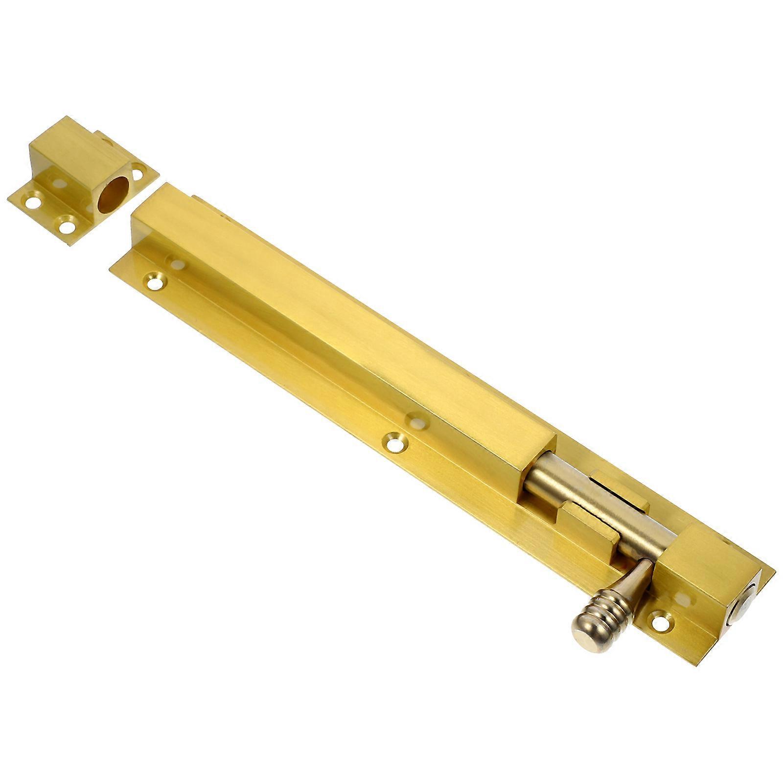 Durable Door Latch Aluminum Alloy Slide Lock Bolt for Secure Use 2Pcs