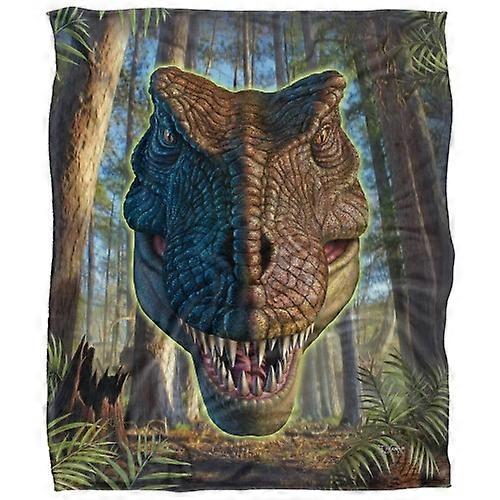 JQ Licensing Jlo Silky Dinosaur Supersoft Blanket