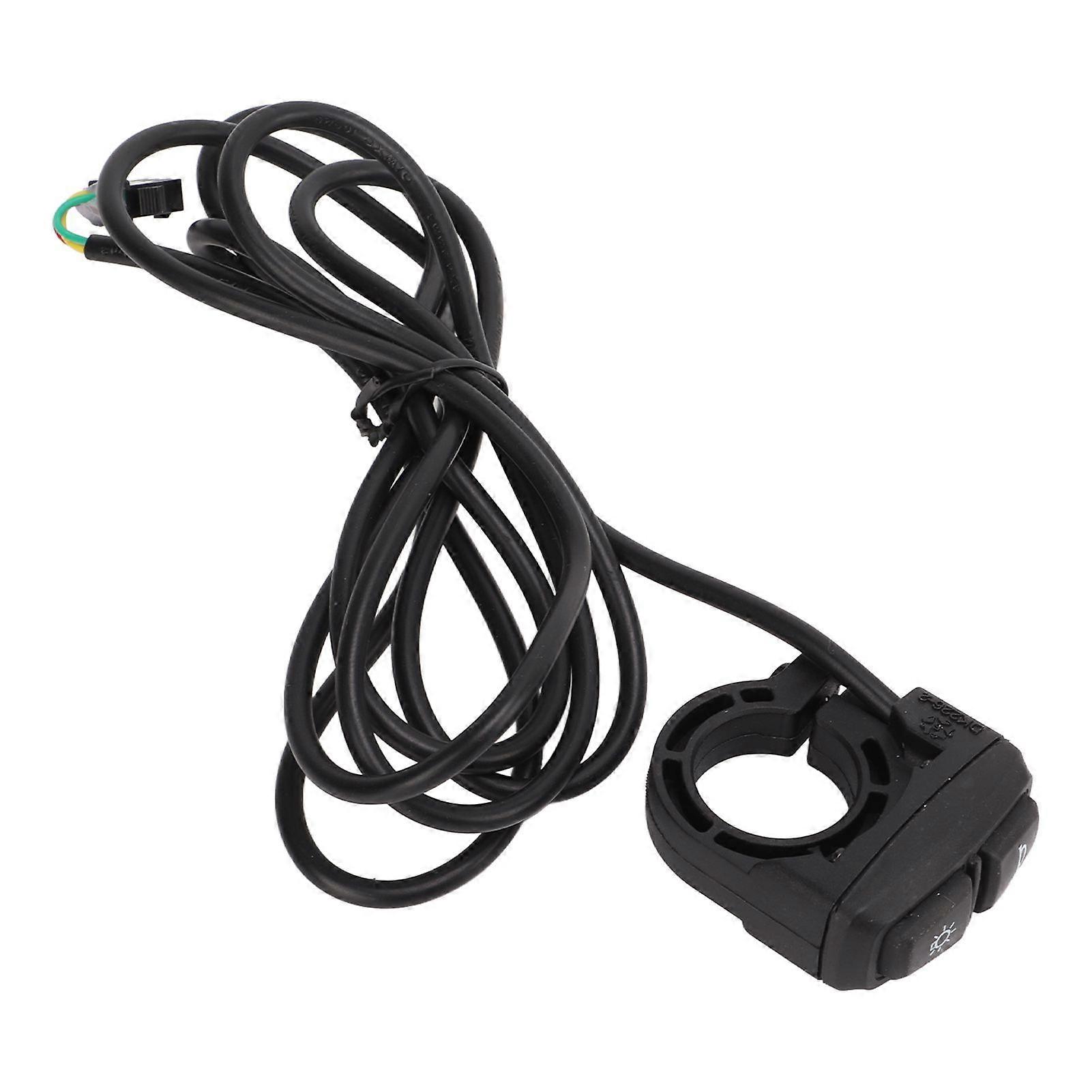 2 in 1 Motorcycle Headlight Horn Switch Handlebar Control Button Set for Electric Bike Scooters