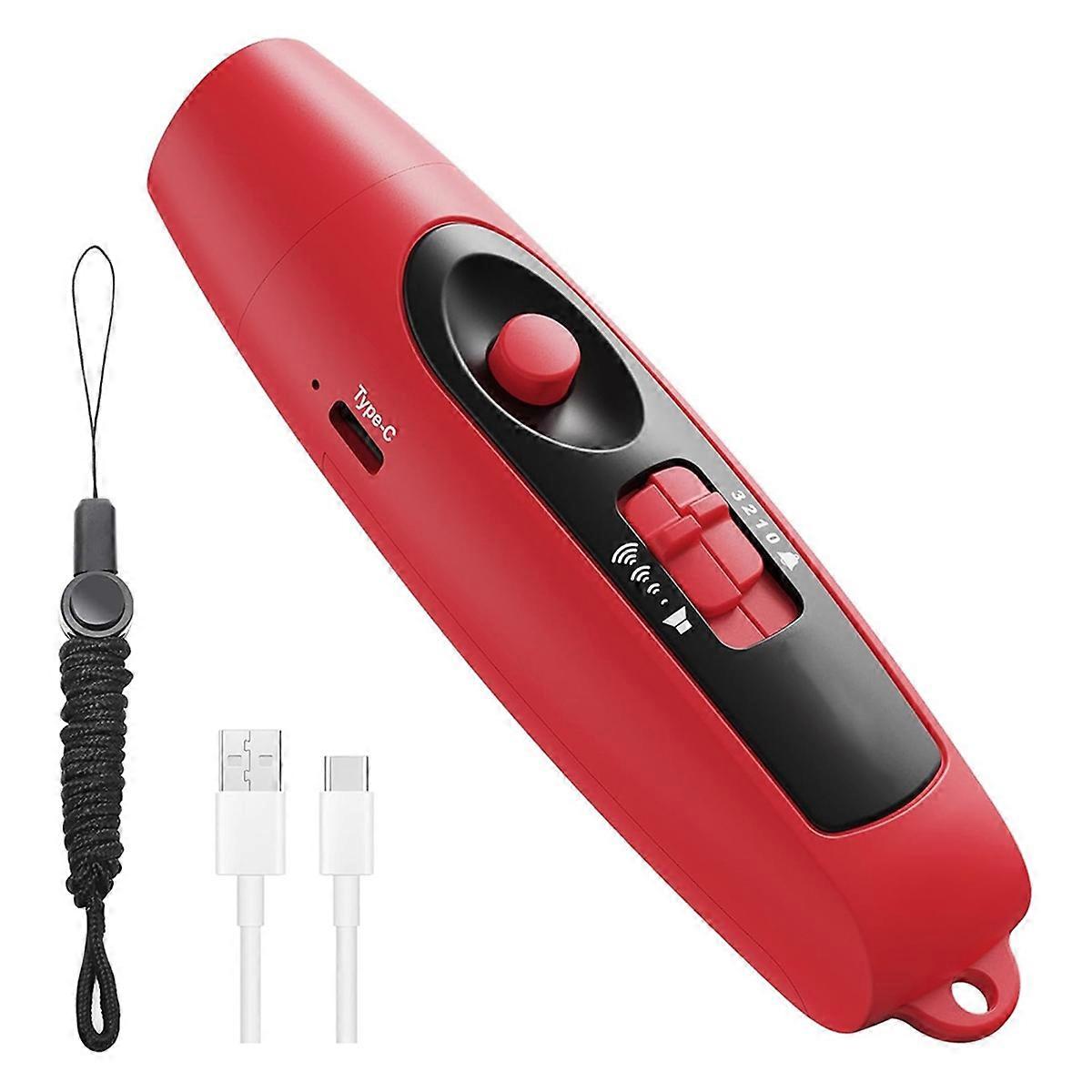 Electronic Whistle with USB Charging,for Referee Coaches,Red