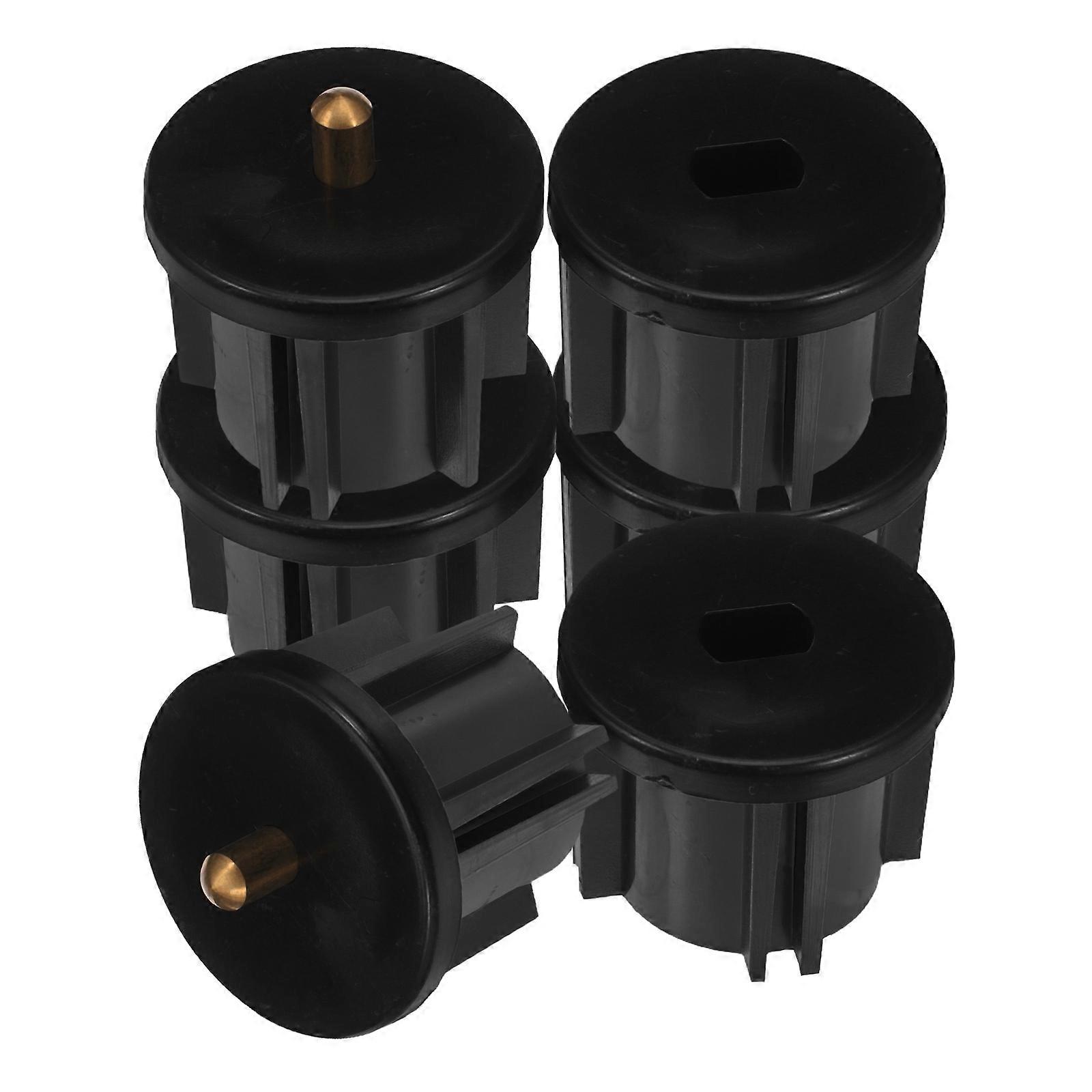 Black Replacement Mounting Brackets For Roller Blinds 30Pcs Indoor Outdoor Universal Use Clutch Plug Windproof Secure Attachment