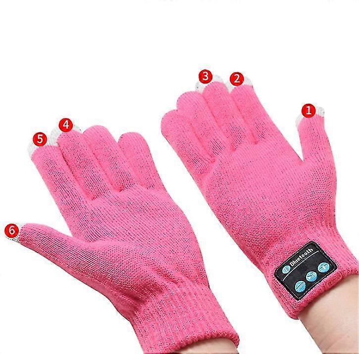 Bluetooth Talking Gloves Touch Screen V3.0 Call Headset Speaker for Smartphone