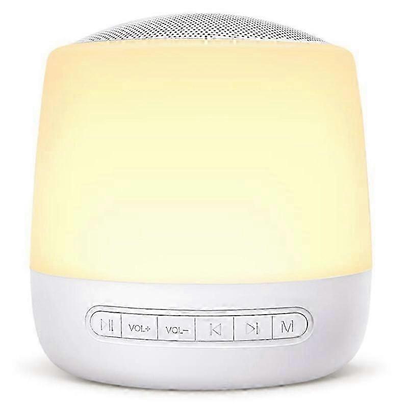 Sound Machine White Noise Machine with Night Light 28 Soothing Sounds 32 Volume Levels Timer &