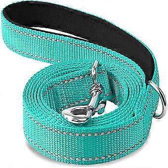 Night Reflection Dog Pet Towing Rope 1.2/1.5/1.8m Guard Walking Training Leash Cats Dogs Harness Collar Lead Strap