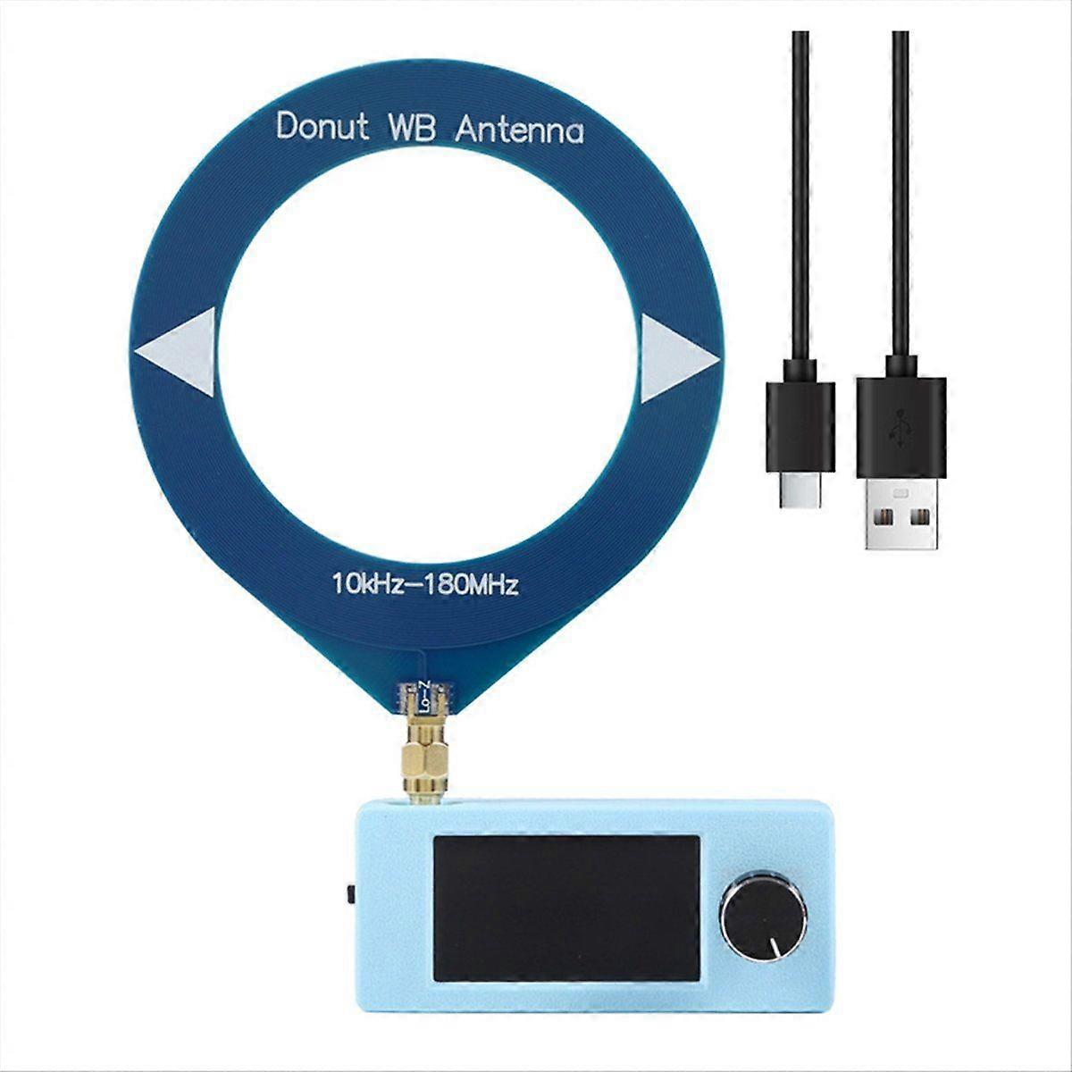 SI4732 Mini Radio Receiver 10-180Mhz Portable Pocket Radio with LSB USB AM FM Bands and Mini Loop A