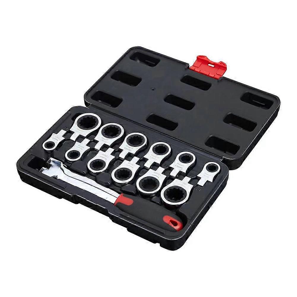 Ratchet Wrench Set Easy Use Sturdy Quick Release