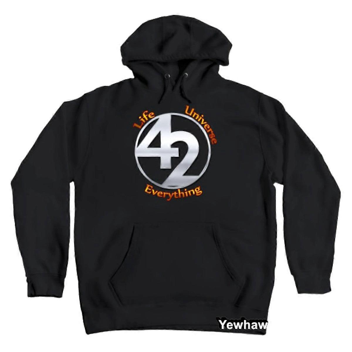 42 Hoodie Nerd Unisex Sweatshirt Pullover With Pocket