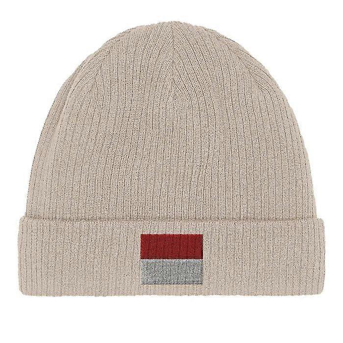 Monaco Flag Hat in Beige