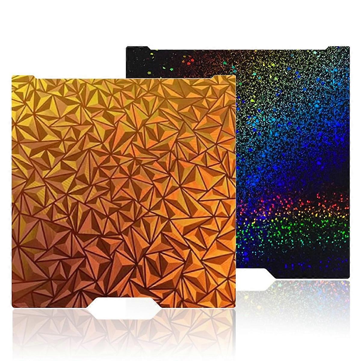 Build Plate 355x346mm Double Sided Chameleon PEO+Starry PEY Build Plate Heated Printing Bed Platform for H2D