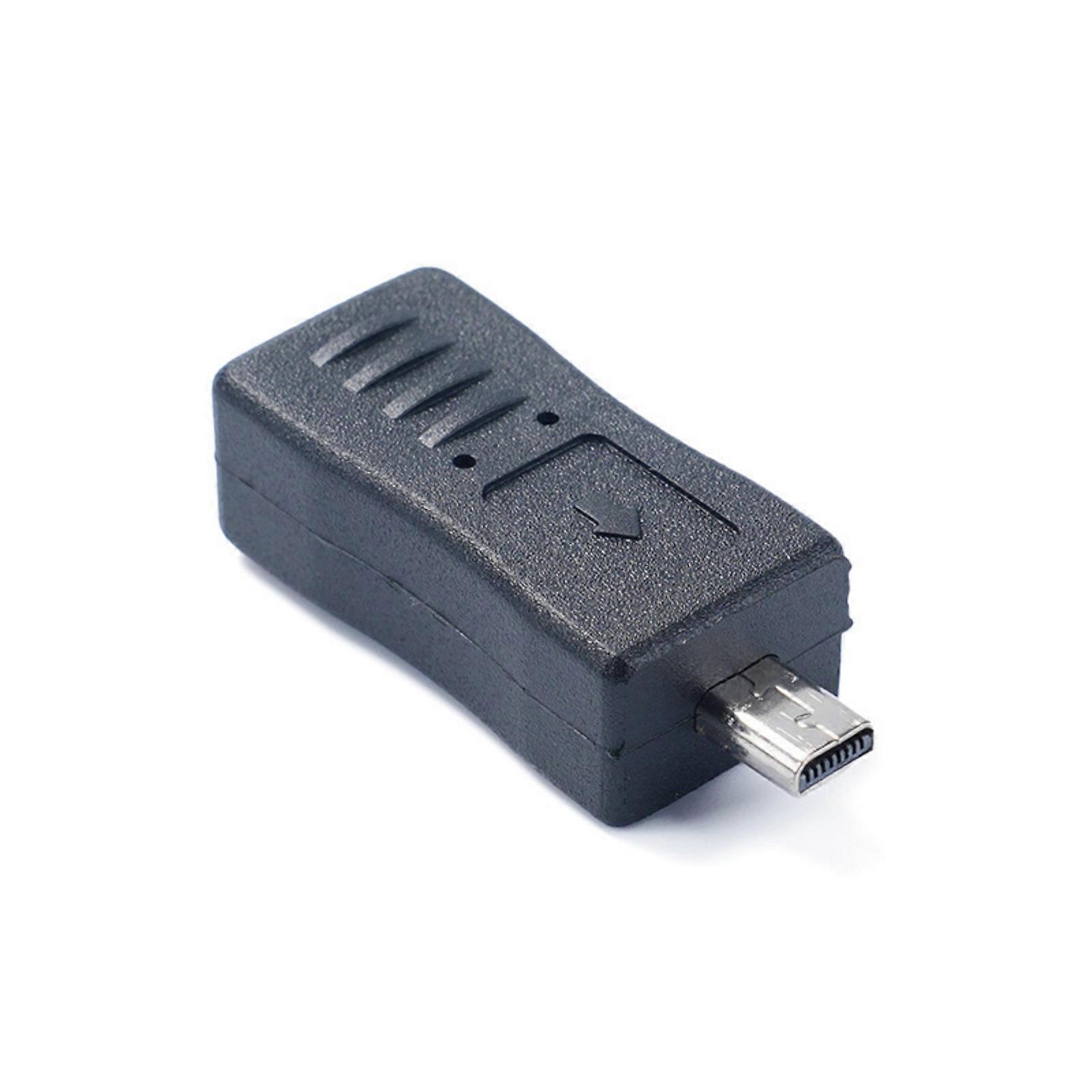Mini USB To Mini 8Pin Adapters For Seamlessly Data Transfer &Charging In Cameras Navigation Unit for Charging Data Sync Multicolor