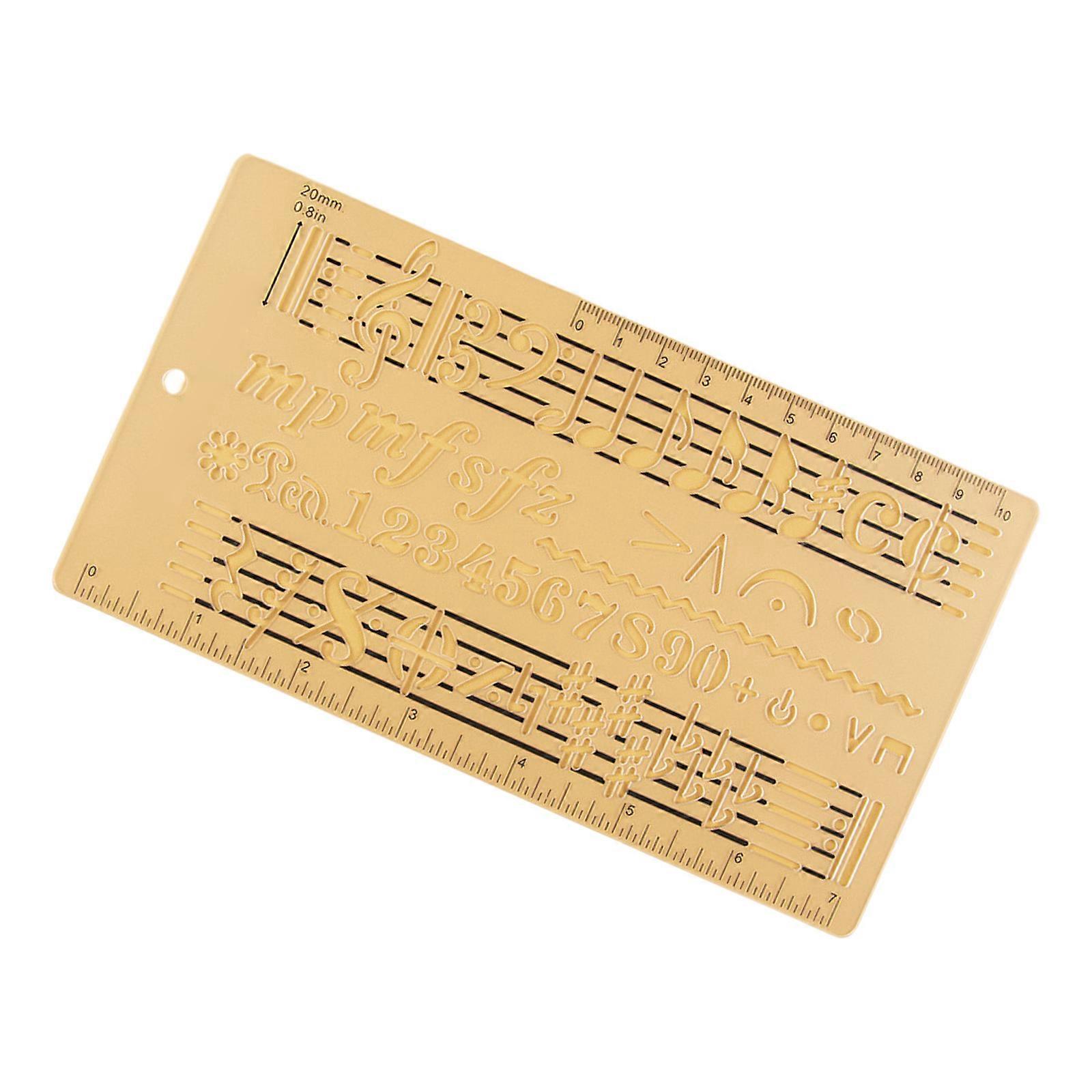 Professional Music Staff Learning Set Including Notation Guide Theory Ruler Practice Board For Various Skill Levels Multicolor