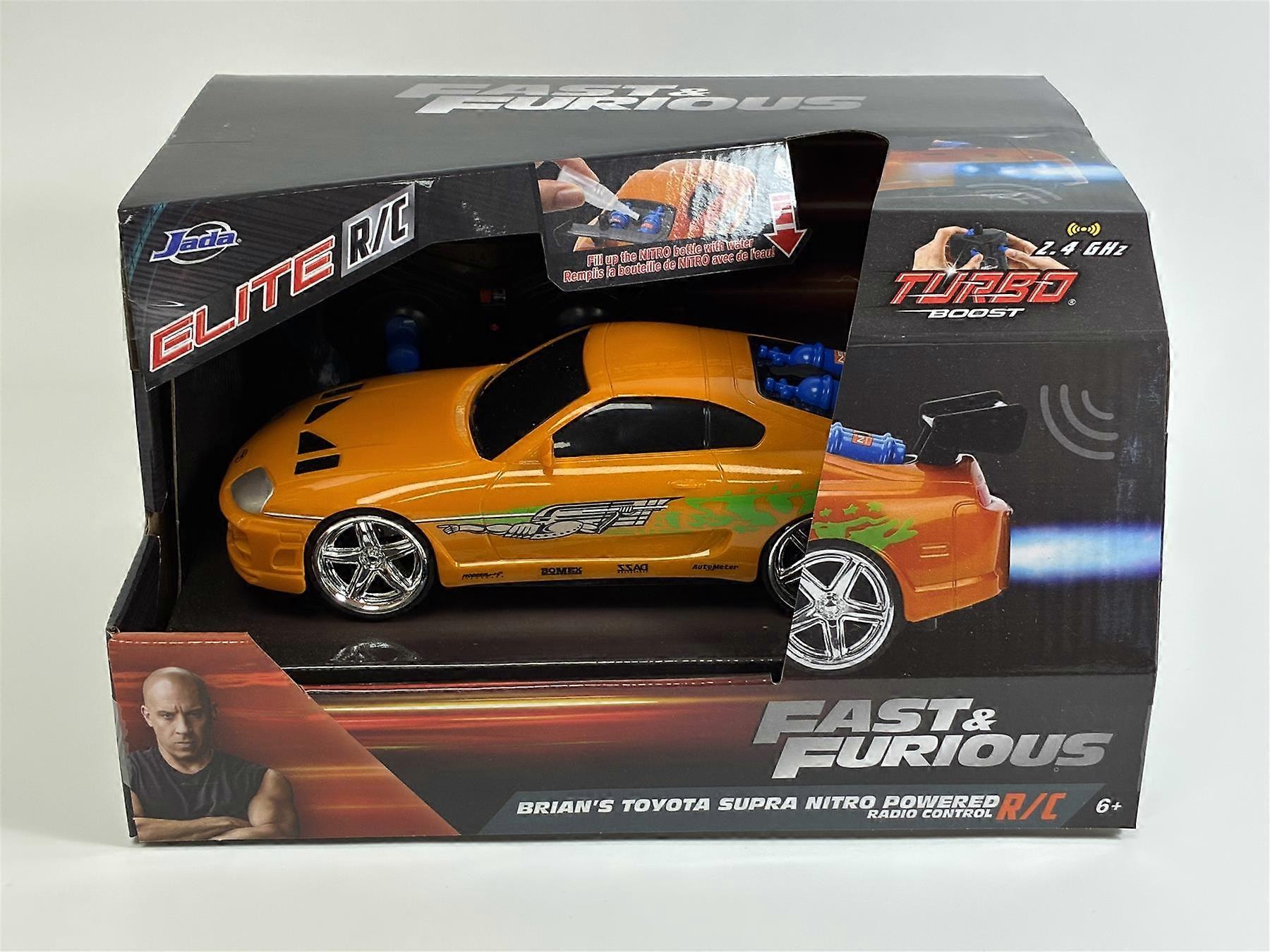 Fast and Furious Brians Toyota Supra Nitro Powered R/C 1:24 Scale Jada 36194