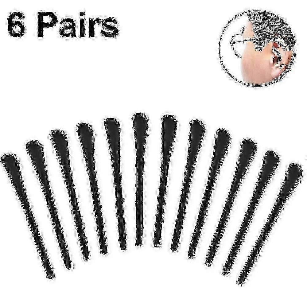 Anti-Slip Silicone Ear Sock Tips - Comfortable Secure Eyeglass End Pieces