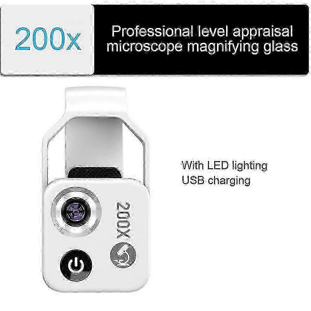 Nanozoom 200x Magnification Zoom, Nanozoom Cell Phone Lens