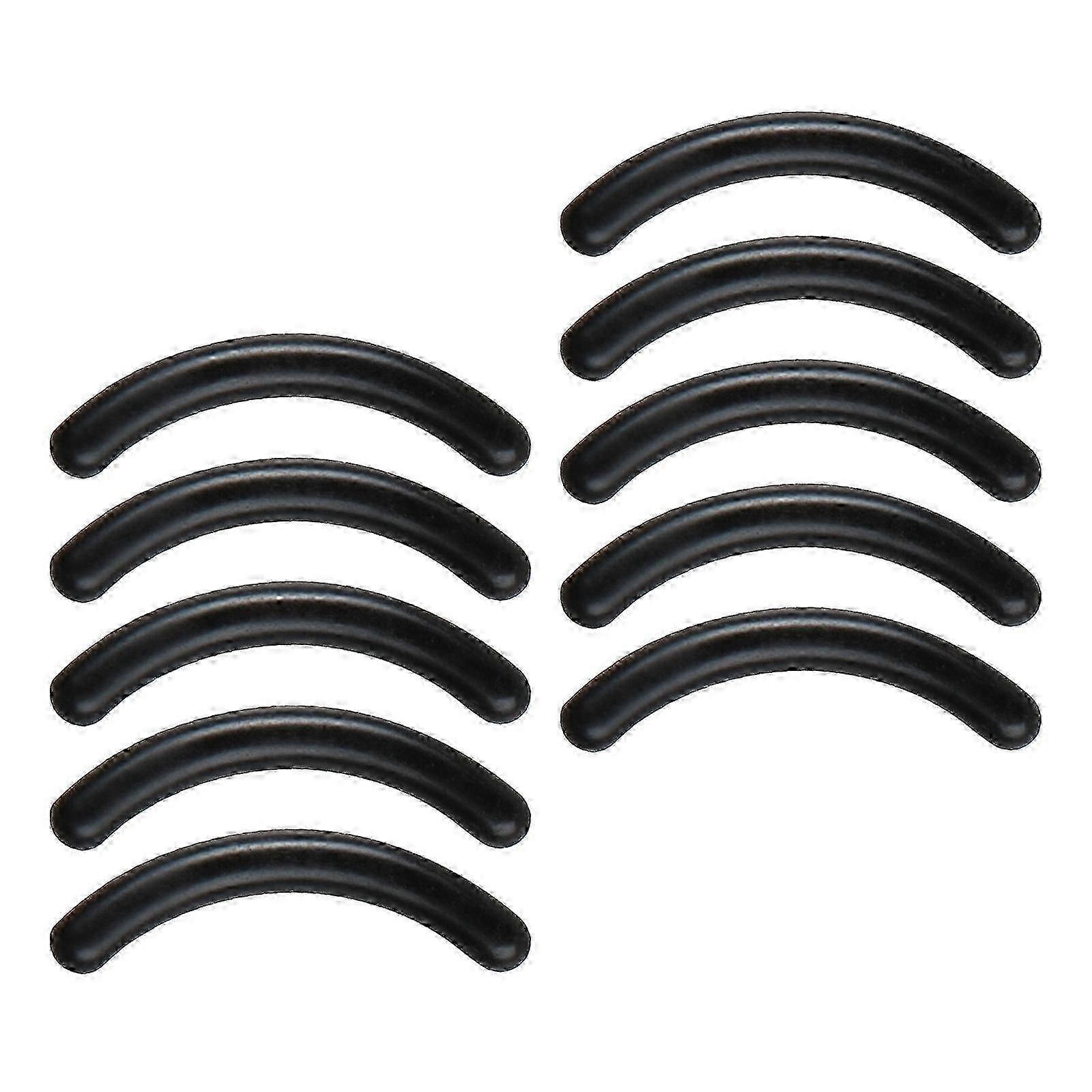 10x Silicone Eyelash Curler Refills Portable Easy Install Makeup Tools