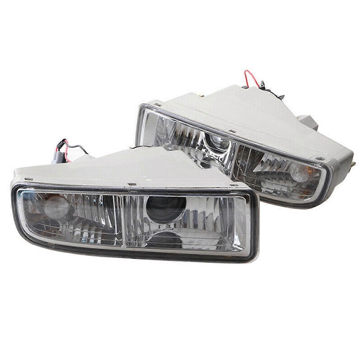1 Pair Front Bumper Lights Left & Right Halogen Driving Fog Lamps 1998-2007 for Lx470 81040-60020