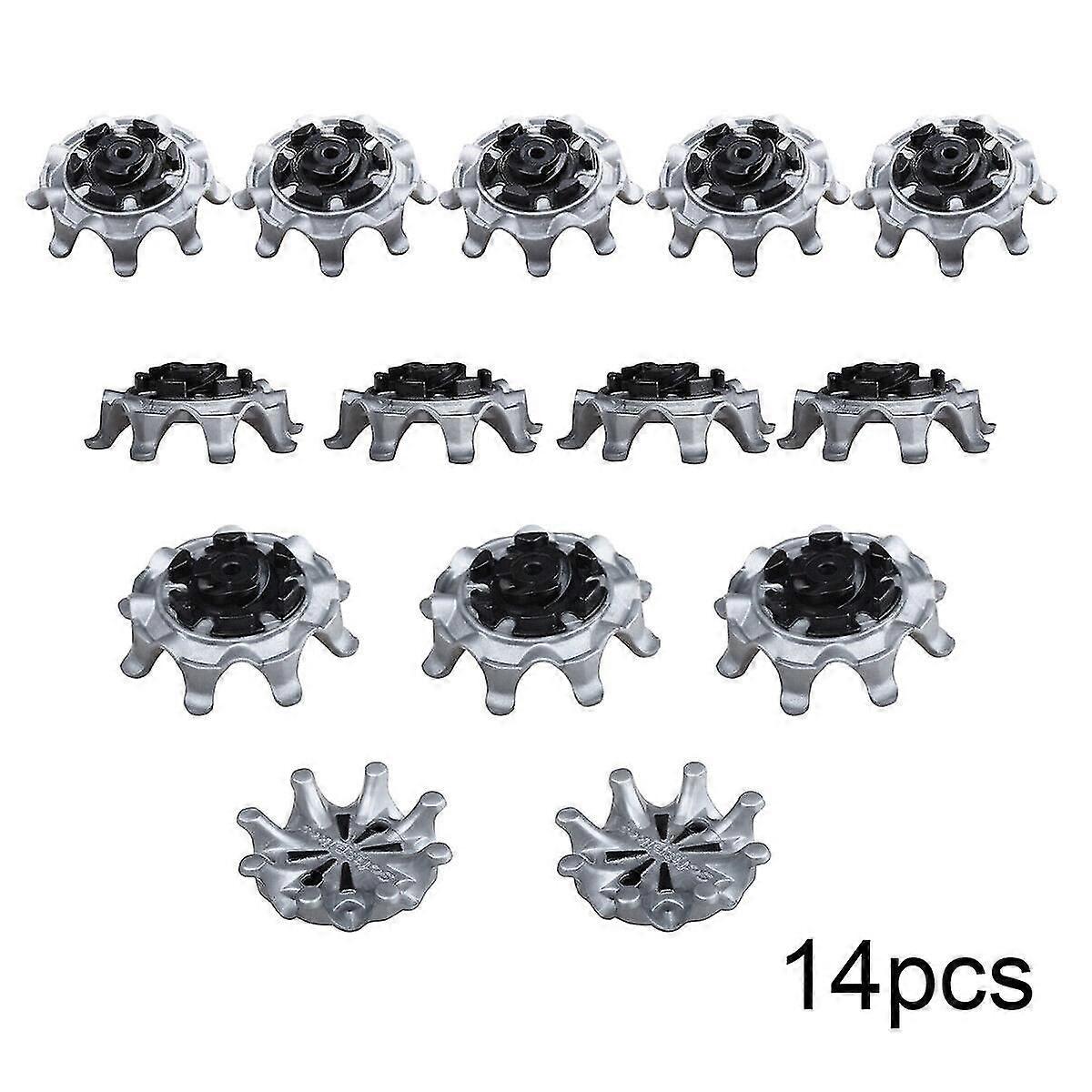 14x Golfschuhe Spikes Studs Tri-lok Fast Twist Cleats Softspikes B